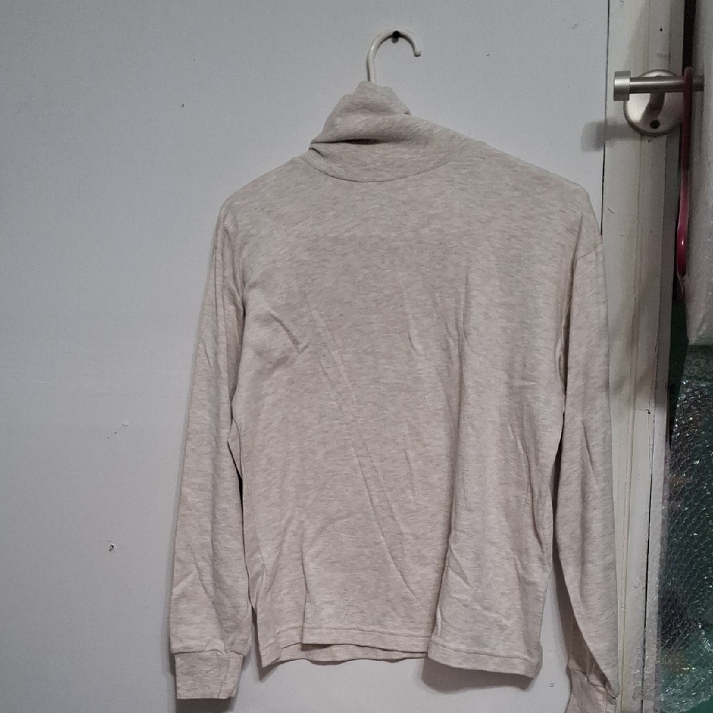 Dress Barn Heather Gray Turtleneck Sweater (Rox252)